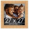 PosterPalooza | 27x27 Modern Bamboo Picture Frame, UV Acrylic, 5 Finishes - 2 of 4
