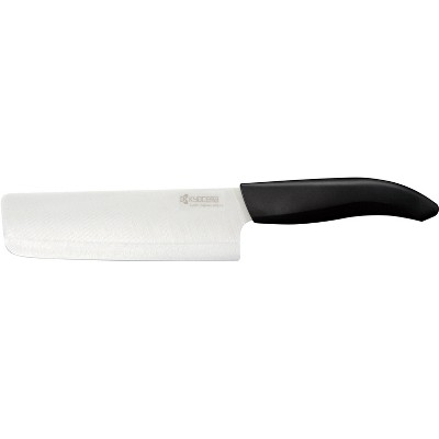 Kyocera Revolution White Ceramic 6 Inch Nakiri Vegetable Cleaver