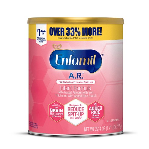 Enfamil A R Infant Formula With Iron Powder 27 4oz Target