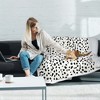 Tirrinia 50" x 60" Fleece Throw Blanket, Soft Comfy Warm Fuzzy TV Blankets, Comfort Caring Gift - 2 of 4