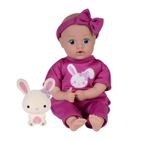 Adora Mini Baby Doll With Soft Flocked Bunny Friend- Be Bright