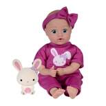 Adora Mini Baby Doll with soft flocked Bunny friend- Be Bright Tots & Friends