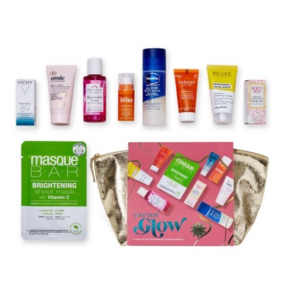 "Get Your Glow On" Best of Box Gift Set - Target Beauty Capsule - 9ct