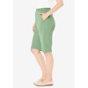 Woman Within Plus Size 7-Day Knit Bermuda Shorts - 4 of 4