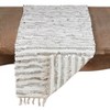 Saro Lifestyle Foil Strip Chindi Runner - 2 of 3