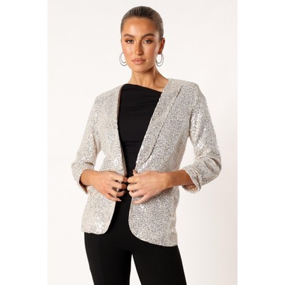 Petal And Pup Womens Camille Sequin Blazer : Target