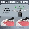 YEVYO Plaque Remover for Teeth - Ultrasonic Tooth Cleaner with 4 Cleaning Modes & LED Display - Hard Tartar Remover Tool for Adults & Smokers - Black - 4 of 4