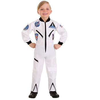 HalloweenCostumes.com White Astronaut Jumpsuit Toddler Costume