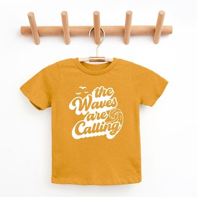 The Juniper Shop The Waves Are Calling Youth Short Sleeve Tee