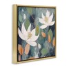 Stupell Industries Lilies on Geometric Pattern, 18" x 18" - 3 of 4