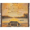 Manual Woodworks and Weavers Inspirational Throw – Renew Quote Woven Blanket, 50" x 60" - 2 of 3