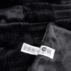 Cozy Bliss Faux Fur Throw Blanket Soft Checkered Bed Blanket for Couch, Sofa, and Bedroom - 2 of 4
