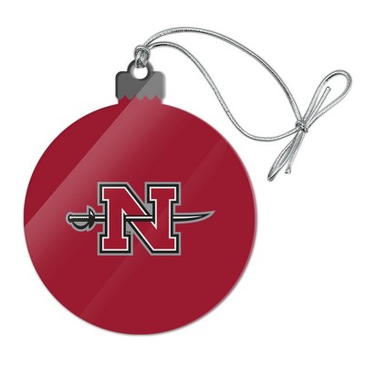 Nicholls State University Primary Logo Acrylic Christmas Tree Holiday Ornament