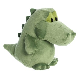 Aurora Large Happy Alligator Happy Hippo and Friends Whimsical Stuffed Animal Green 13" - 1 of 4