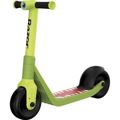 kids green scooter