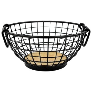 Spectrum Diversified Madison Fruit Bowl Black - 1 of 4