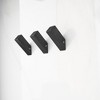 BWE Rectangle Bathroom Robe Hook and Towel Hook Knob in Stainless Steel - 2 of 4