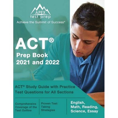 ACT Prep Book 2021 and 2022 - by  Matthew Lanni (Paperback)