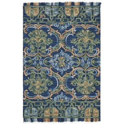 Blossom BLM422 Handmade Tufted Rug - Safavieh