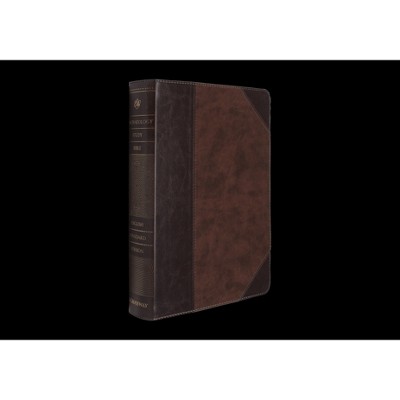 ESV Archaeology Study Bible (Trutone, Brown/Walnut, Portfolio Design) - (Leather Bound)