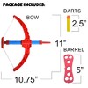 ArtCreativity Red Super Bow & Arrow Shooter Set with Darts - 3 of 4