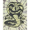 Seven Times Six Kobra Kai Shirt Men's Tie Dye Big Logo Distressed Print Graphic Tee - 2 of 4
