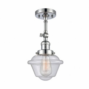 Oxford - 1 Light Semi-Flush Mount In Traditional Style-12.5 Inches Tall and 7.5 Inches Wide - 1 of 2