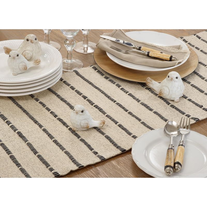 Saro Lifestyle Corded Design Table Runner, 5 of 6