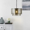 Gresher 15.5" Chandelier - CHA4018 - Mercury/Oil Rub Bronze - Safavieh - 4 of 4