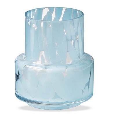 tag Porto Speckled Vase Lt Blue
