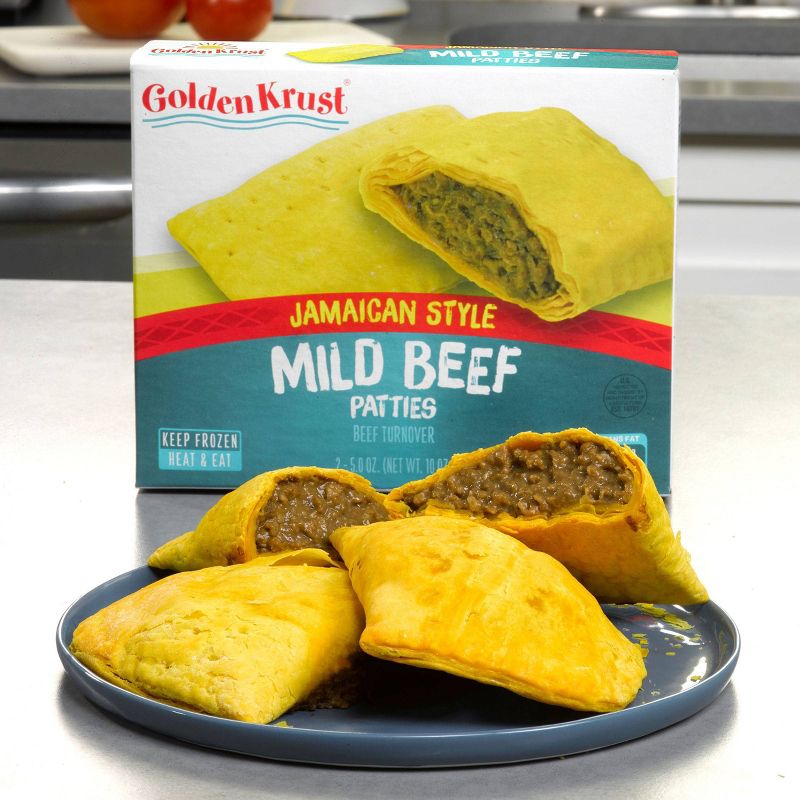 Golden Krust Jamaican Style Mild Beef Frozen Patties - 10oz, 5 of 7