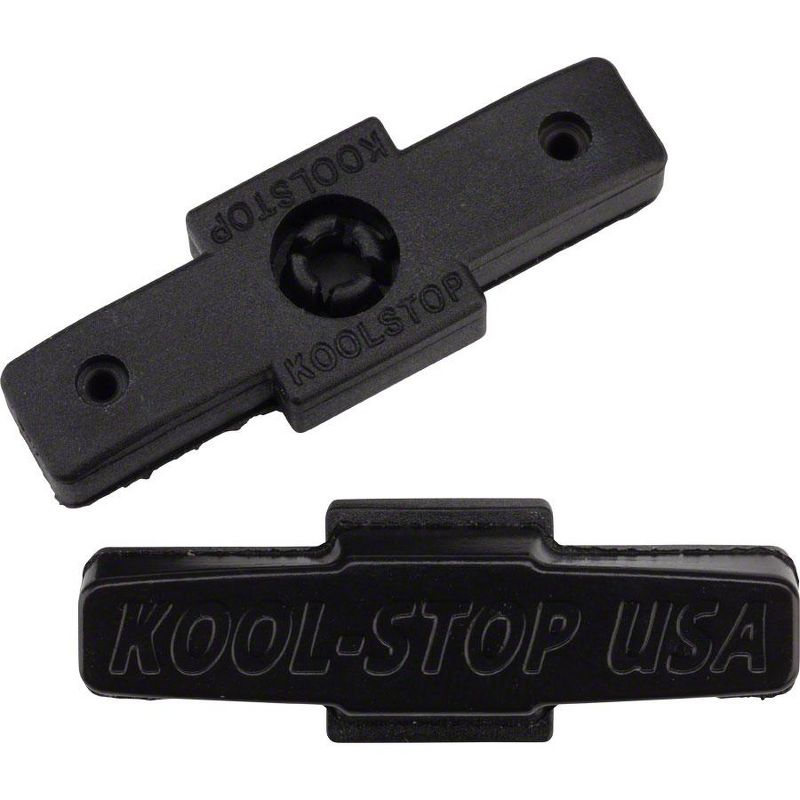 Kool-Stop Magura HS33 Hydraulic Rim Brake Pads Cartridge Inserts Black Compound, 1 of 2