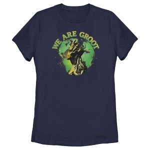 Women's Marvel We Are Groot Side Profile T-Shirt - 1 of 4