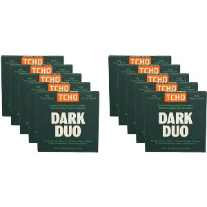 Tcho Dark Duo Chocolate Bar - Case of 10 - 2.5 oz - 1 of 2