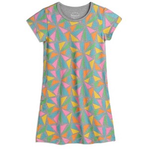 Mightly Toddler Fair Trade Organic Cotton Short Sleeve T-Dress - 1 of 4