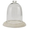 Park Designs Cream Metal Bell Cloche Base Large - 2 of 4