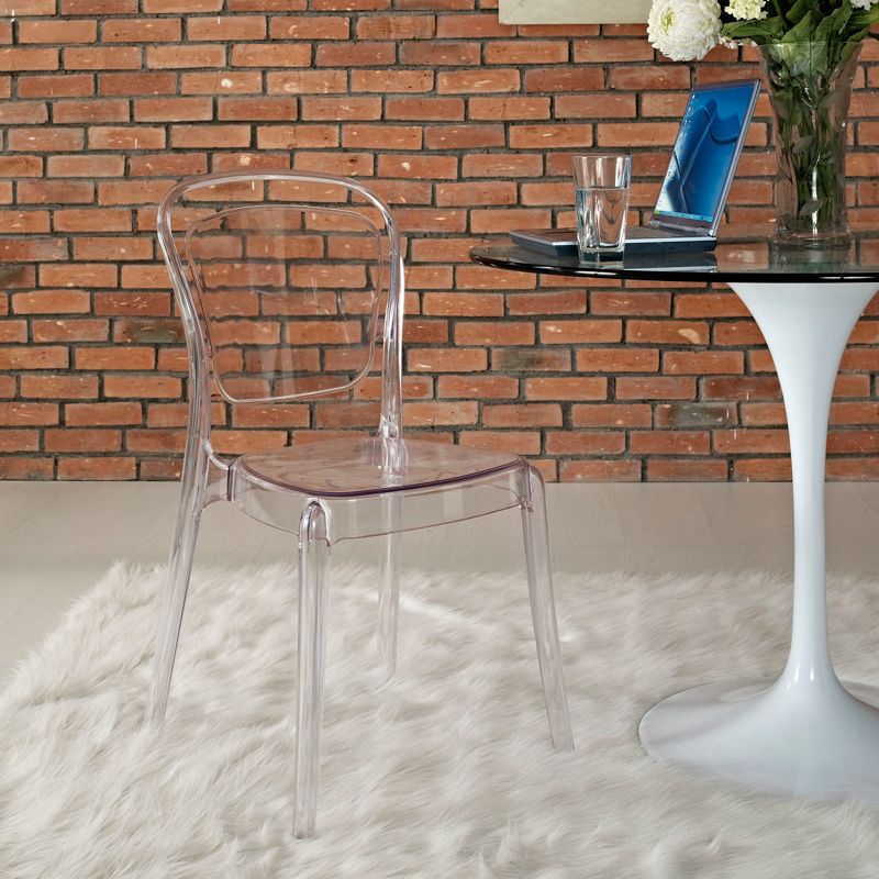 Entreat Dining Side Chair Clear - Modway, 6 of 7