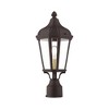 Livex Lighting Morgan 1 - Light Post Light in  Bronze - 3 of 4