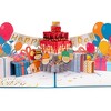 Paper Love 3D Birthday Party Pop Up Card - 4 of 4