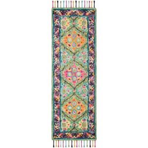 Aspen W/ Tassels APN114 Hand Tufted Indoor Rugs - Safavieh - 1 of 4