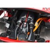 Ferrari LaFerrari Rosso Corsa Red with Black Top and Silver Wheels With Display Case Limited Ed 1/18 Diecast Model Car by BBR - 4 of 4