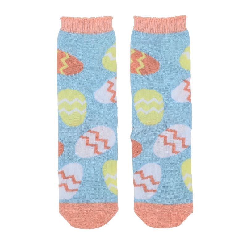 Youth Easter Themed Crew Socks 3-Pack - Vibrant and Fun Holiday Socks for Spring Celebrations, 5 of 7