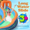 SereneLife Inflatable Bounce Water Slide with Pool & Spray Function - SLIS910 - 3 of 4