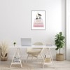 Stupell Industries Deluxe Fragrance and Cosmetics Glam Pink Bookstack Black Framed Giclee Art - 2 of 4