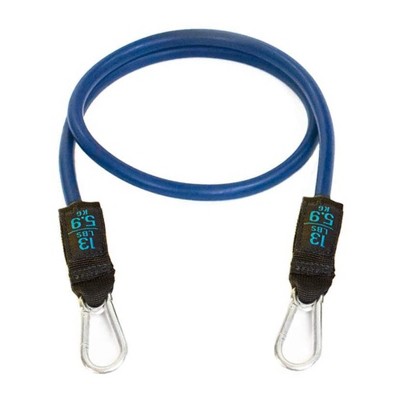 Bodylastics BLCOMP05 High Quality 13 Pound Full Body Anti Slip Resistance Clip Band Fitness Weight with Durable Patented Locks, Blue