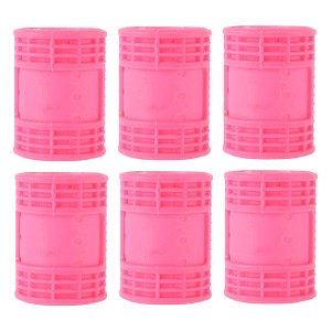 Unique Bargains Women's Heatless Voluminous Hair Rollers 2.64"x1.73" 6pcs - 1 of 4