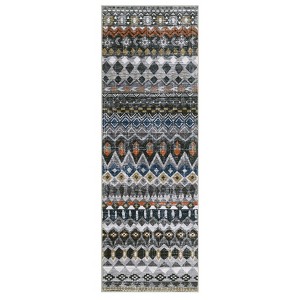 Modern Farmhouse Washable Indoor Area Rugs, Soft Non Slip Floor Carpet for Bedroom Living Room - 1 of 4