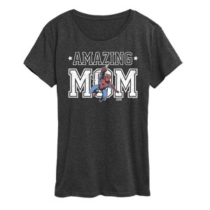 Women's - Marvel - Amazing Mom Spider-man Short Sleeve Graphic T-Shirt - 1 of 4