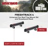 Yakima FreshTrack 4 Universal Car Roof Top Mount Ski and Snowboard Rack, Black - 4 of 4