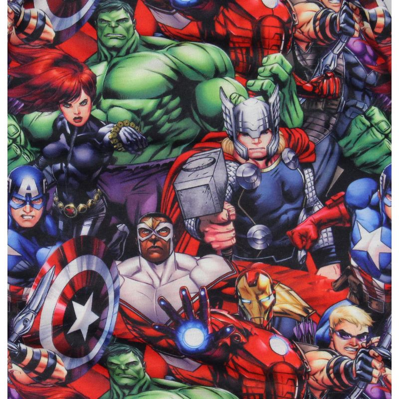 Marvel Men's Avengers Superhero Characters Repeat Print Boxers Underwear Multicolored, 2 of 4